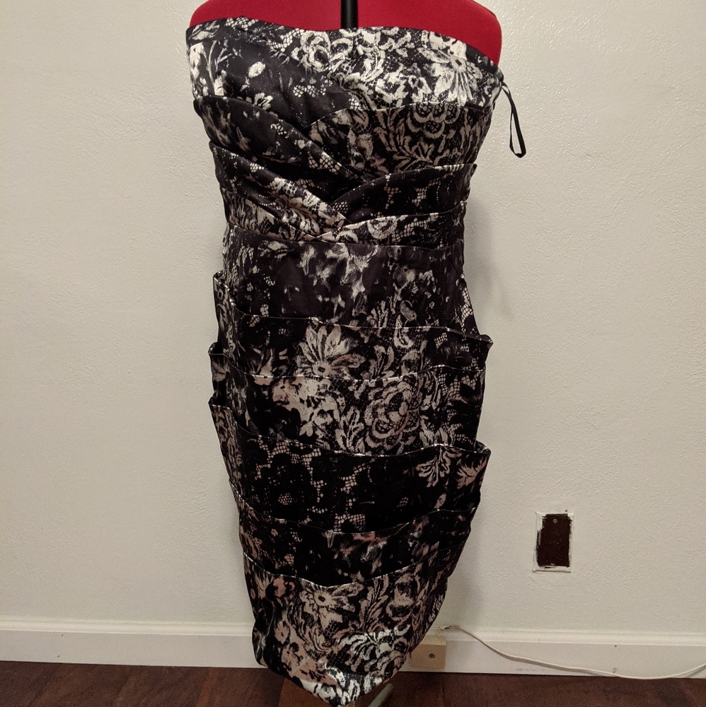 Strapless Cocktail Dress